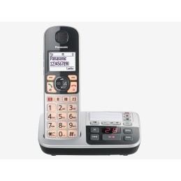 Panasonic KX-TGE522 Telefono DECT Identificatore di chiamata Argento