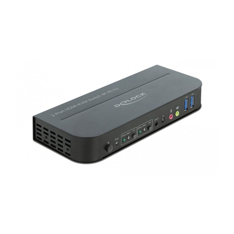 HDMI KVM Switch 4K 60 Hz with USB 3.0 and Audio