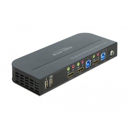 DeLOCK 11481 switch per keyboard-video-mouse (kvm) Nero