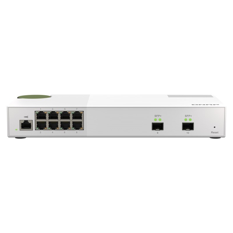 QNAP QSW-M2108-2S network switch Managed L2 2.5G Ethernet (100/1000/2500) Gray