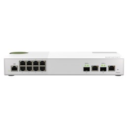 QNAP QSW-M2108-2C switch di rete Gestito L2 2.5G Ethernet (100 1000 2500) Grigio, Bianco
