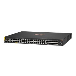 Aruba 6100 48G Class4 PoE 4SFP+ 370W Gestito L3 Gigabit Ethernet (10 100 1000) Supporto Power over Ethernet (PoE) 1U Nero