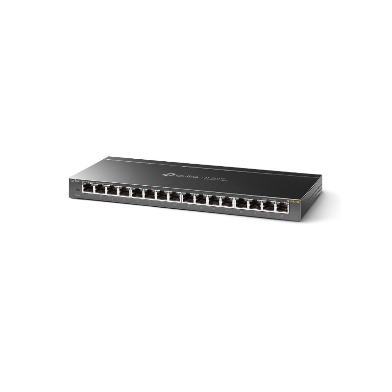 TP-Link TL-SG116E Non gestito L2 Gigabit Ethernet (10 100 1000) Nero