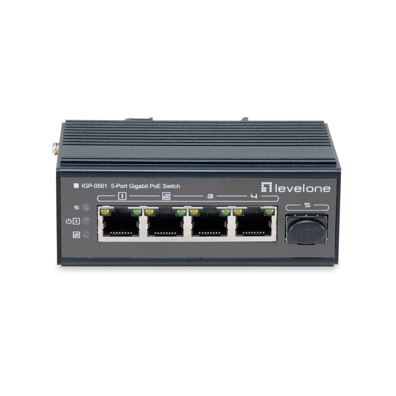 IGP-0501 - Switch - 4 x 10/100/1000 (PoE+)