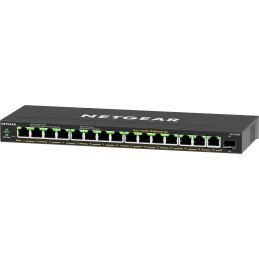 NETGEAR 16-Port High-Power PoE+ Gigabit Ethernet Plus Switch (231W) with 1 SFP port (GS316EPP) Gestito Gigabit Ethernet