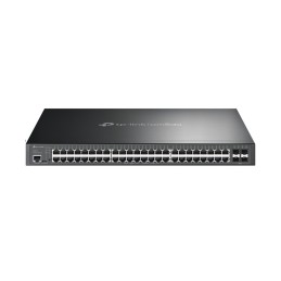 TP-Link Omada SG3452P switch di rete Gestito L2 L3 Gigabit Ethernet (10 100 1000) Supporto Power over Ethernet (PoE) 1U Nero