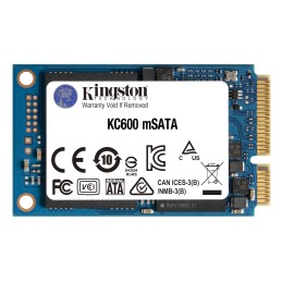 Kingston Technology Drive SSD KC600 SATA3 mSATA 256G