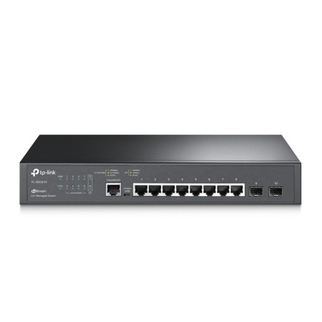 TP-Link JetStream TL-SG3210 switch di rete Gestito L2 L3 Gigabit Ethernet (10 100 1000) 1U Nero