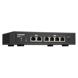 QNAP QSW-2104-2T switch di rete Non gestito 2.5G Ethernet (100 1000 2500) Nero