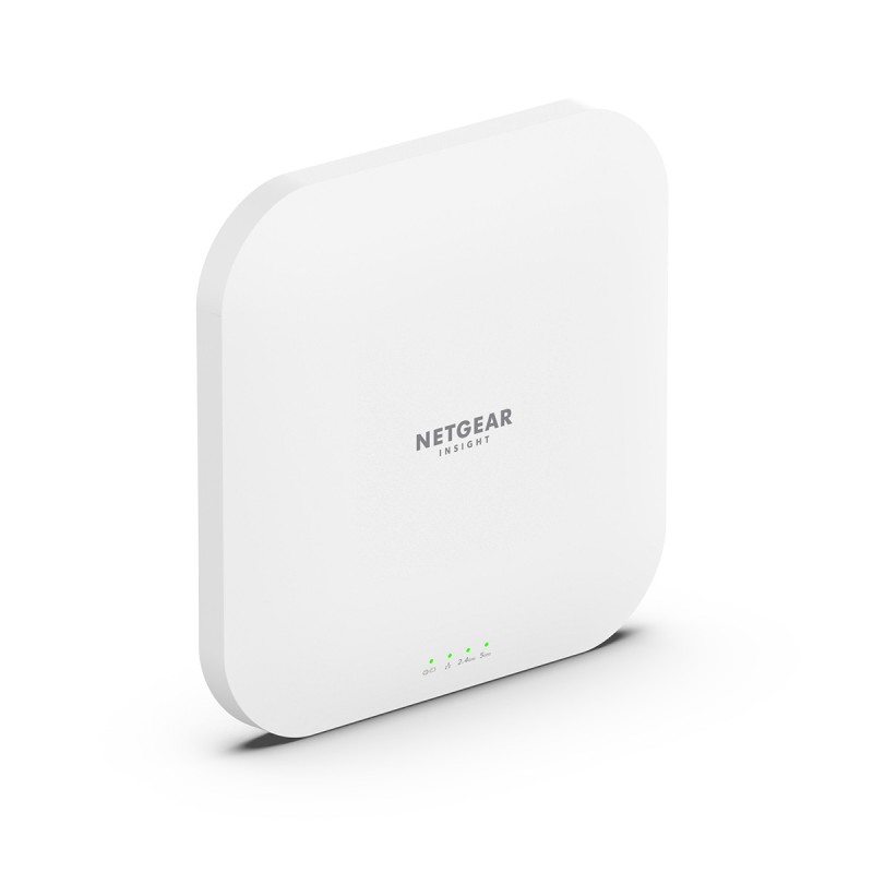 NETGEAR Insight Cloud Managed WiFi 6 AX3600 Dual Band Access Point (WAX620) 3600 Mbit/s White Power over Ethernet (PoE)