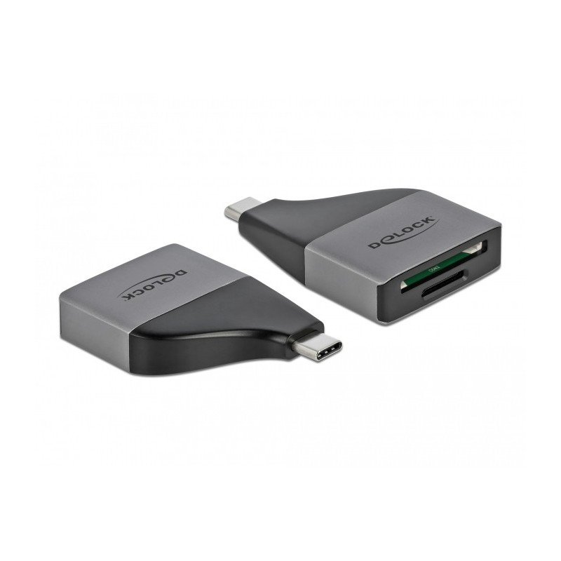 DeLOCK 64117 lettore di schede USB 3.2 Gen 1 (3.1 Gen 1) Type-C Grigio