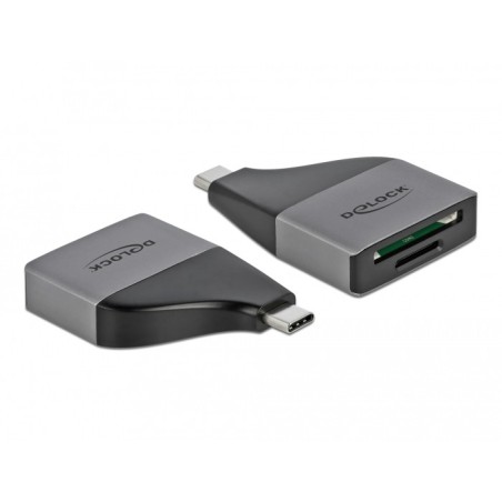 DeLOCK 64117 lettore di schede USB 3.2 Gen 1 (3.1 Gen 1) Type-C Grigio