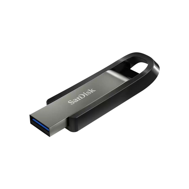 SanDisk Extreme Go unità flash USB 64 GB USB tipo A 3.2 Gen 1 (3.1 Gen 1) Acciaio inossidabile