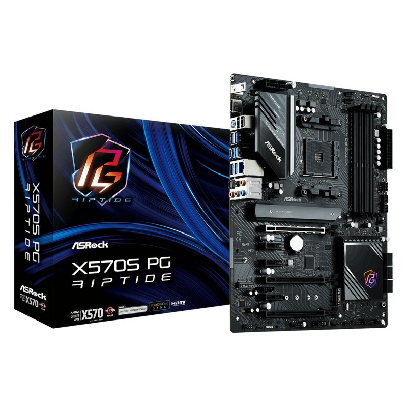 X570S PG Riptide - Motherboard - ATX - Socket AM4 - AMD X570 Chipsatz - USB-C...