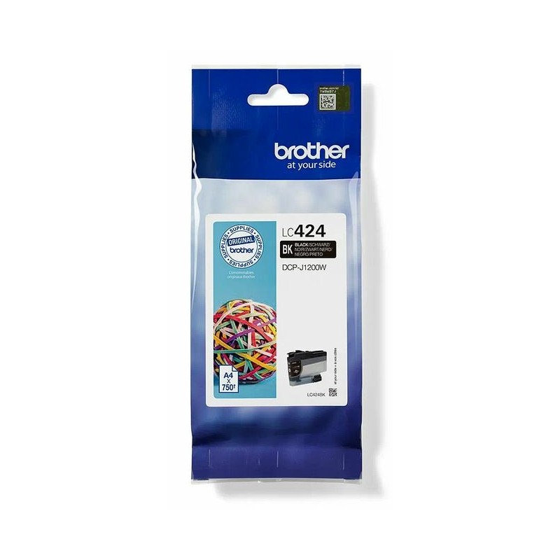 Brother LC-424BK ink cartridge 1 pc(s) Original Black