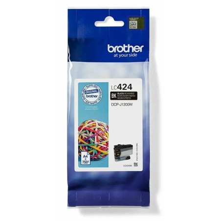 Brother LC-424BK cartuccia d'inchiostro 1 pz Originale Nero