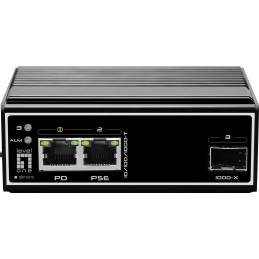 LevelOne IGP-0310 switch di rete Gigabit Ethernet (10 100 1000) Supporto Power over Ethernet (PoE) Nero