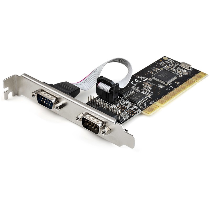 RS232 PCI Karte - PCI auf 2 Serielle Port-Karte - PCI 2-Port DB9 Serielle Con...