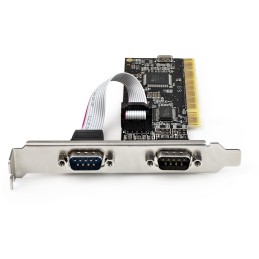 StarTech.com Scheda PCI seriale e parallela con due porte seriali RS232 (DB9) e 1 porta LPT parallela (DB25) - Scheda