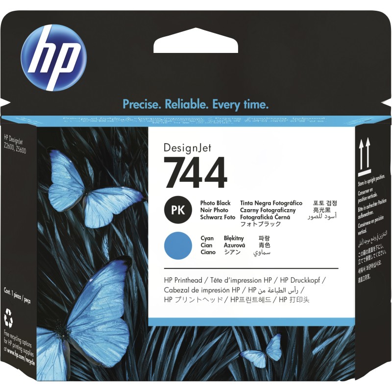 HP 744 print head Thermal inkjet