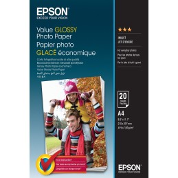 Epson Value Glossy Photo Paper - A4 - 20 Fogli