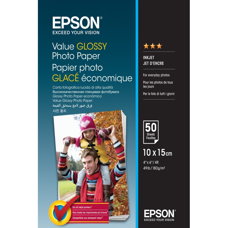 Epson Value Glossy photo paper Gloss