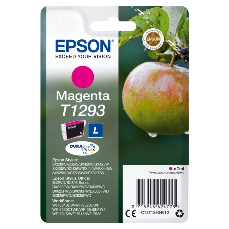 Epson Apple T1293 ink cartridge 1 pc(s) Original Magenta