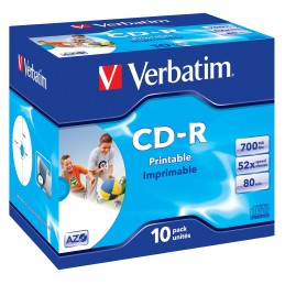 10 x CD-R - 700 MB (80 Min)...