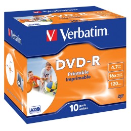 10 x DVD-R - 4.7 GB 16x -...