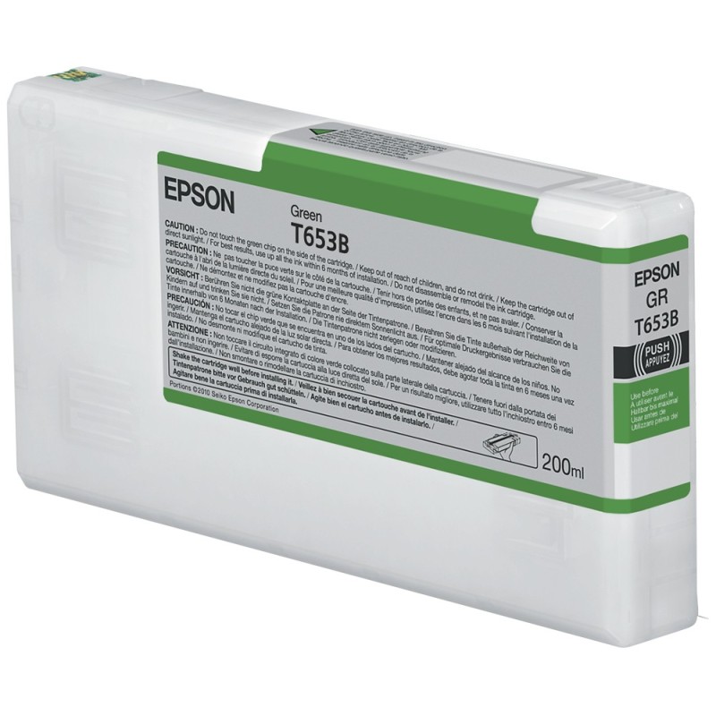 Epson T653B Green (200ml) ink cartridge 1 pc(s) Original