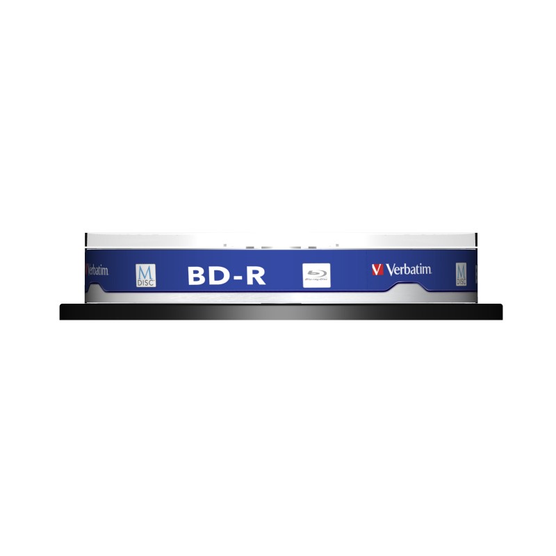 M-Disc - 10 x BD-R - 25 GB 4x - mit Tintenstrahldrucker bedruckbare Oberflache