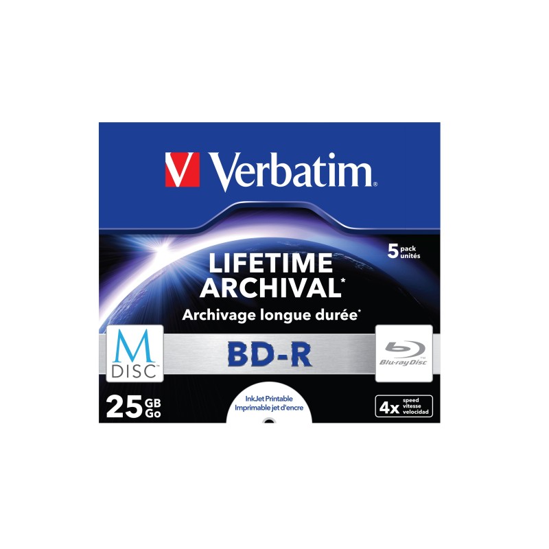 Verbatim M-Disc 4x BD-R 25 GB 5 pc(s)