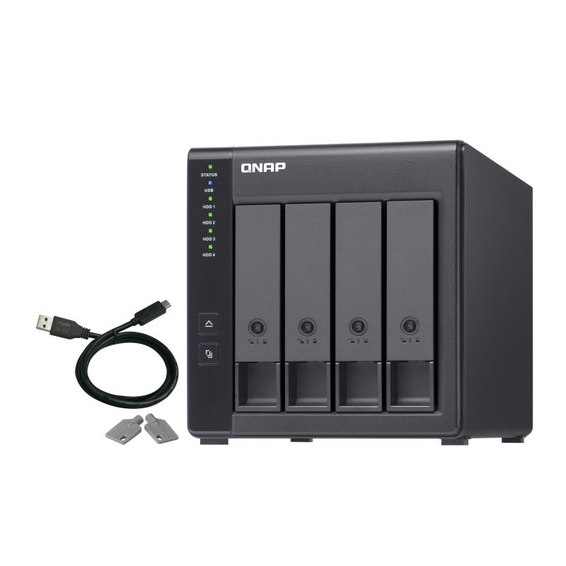 TR-004 - Festplatten-Array - 0 TB - 4 Schachte (SATA-300)