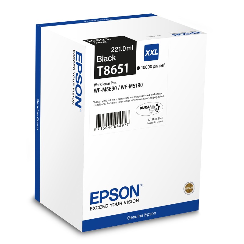 Epson T8651 ink cartridge 1 pc(s) Original Extra (Super) High Yield Black