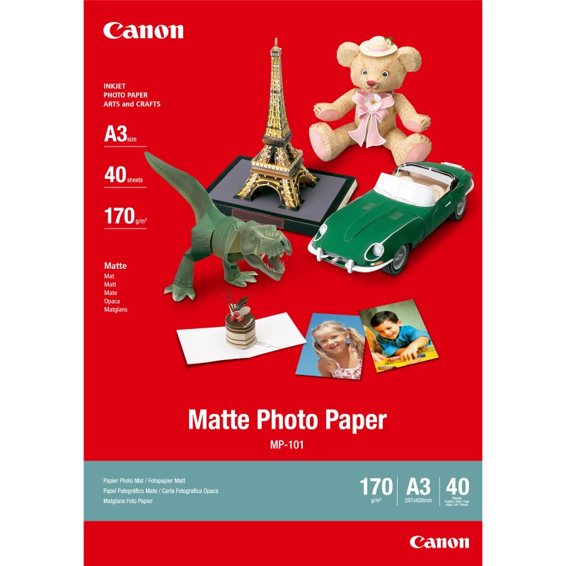 MP-101 - A3 (297 x 420 mm) - 170 g/m2 - 40 Blatt Fotopapier