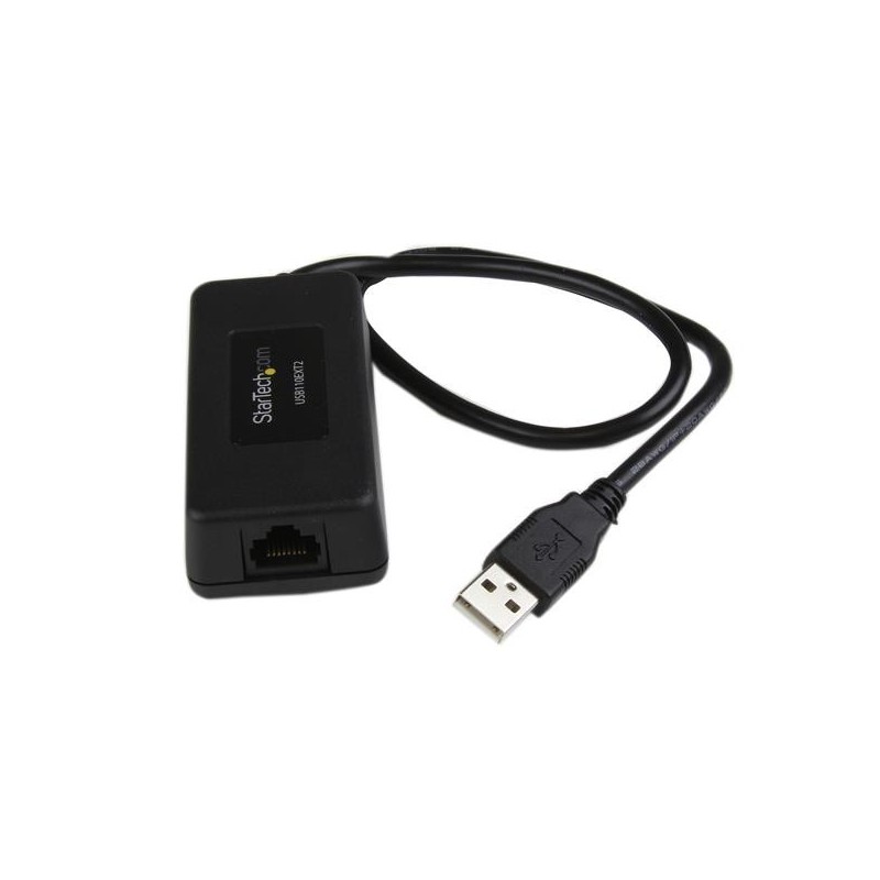 StarTech.com Extender Ethernet USB a 1 porta via Cat5 Cat6 - Fino a 40 m