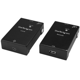 StarTech.com Extender USB 2.0 su cavo Cat5e Cat6 (RJ45) - Fino a 50m - Kit adattatore per estensore porta USB ad alta velocità