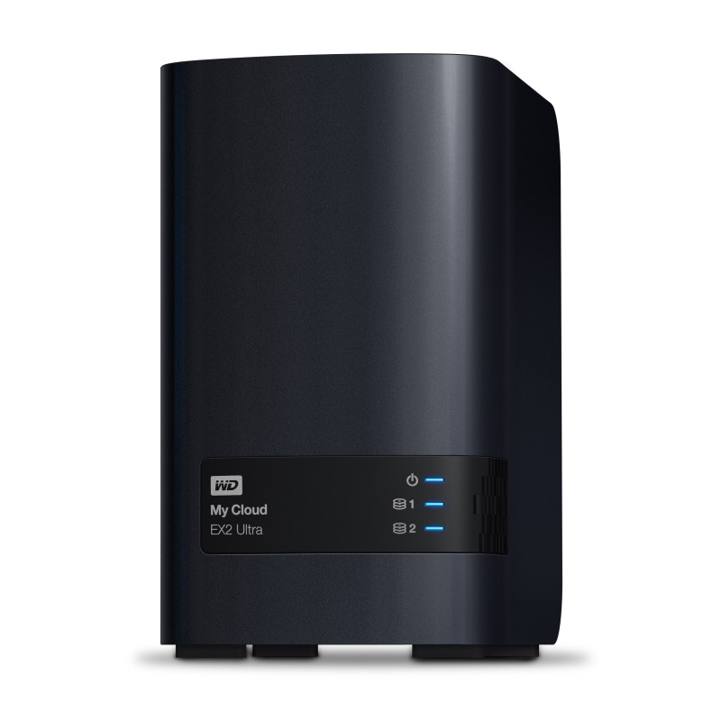 Western Digital My Cloud EX2 Ultra NAS Desktop Collegamento ethernet LAN Nero Armada 385