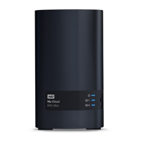 Western Digital My Cloud EX2 Ultra NAS Desktop Collegamento ethernet LAN Nero Armada 385