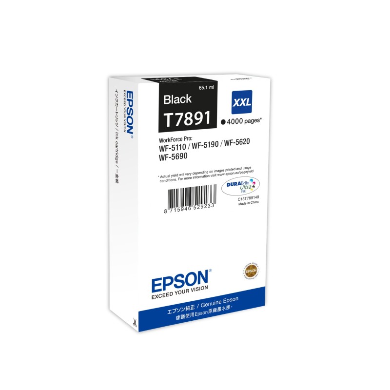 Epson T7891 ink cartridge 1 pc(s) Original Extra (Super) High Yield Black