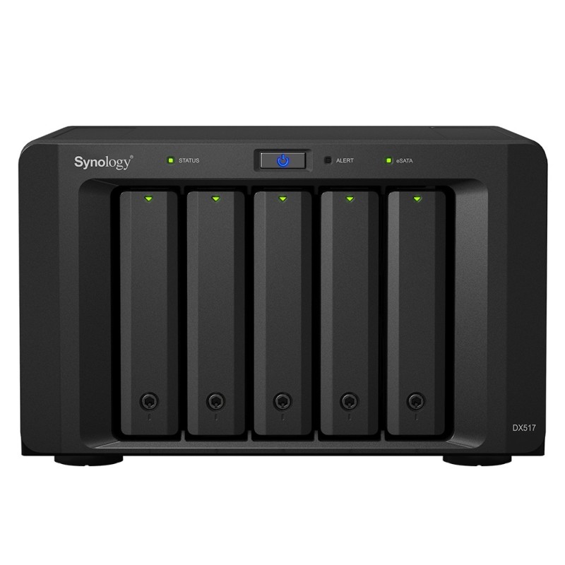 Synology DX517 array di dischi Desktop Nero