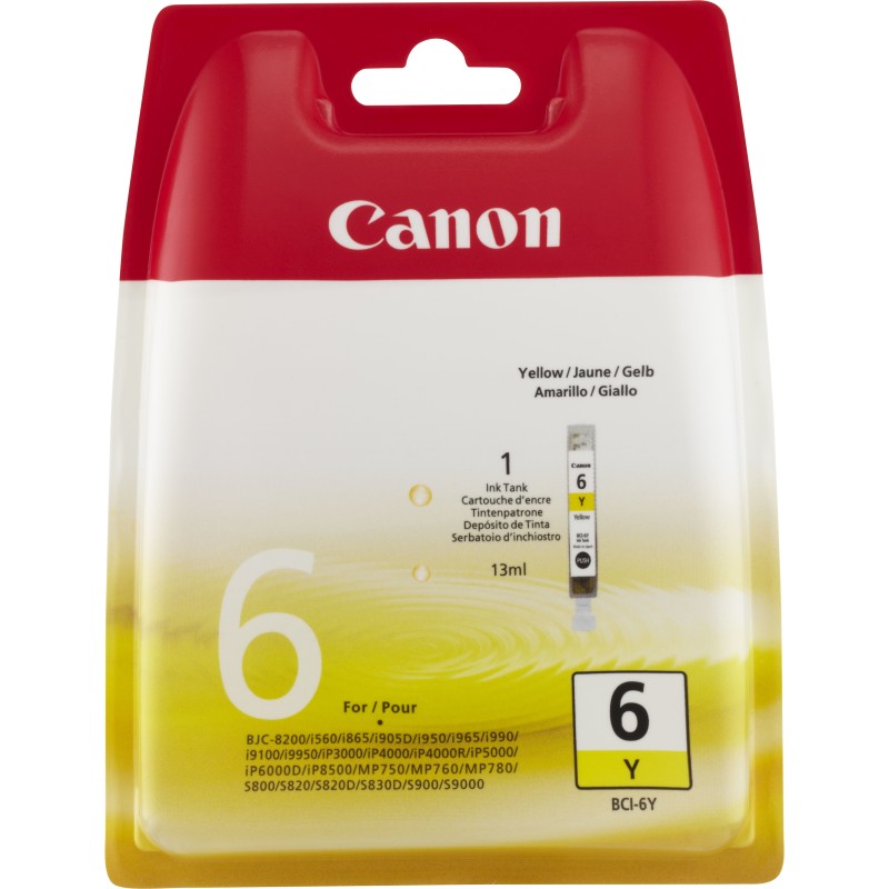Canon 4708A002 ink cartridge 1 pc(s) Original Yellow