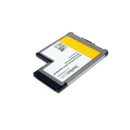 StarTech.com Adattatore scheda ExpressCard SuperSpeed USB 3.0 da 54 mm a scomparsa a 2 porte con supporto UASP