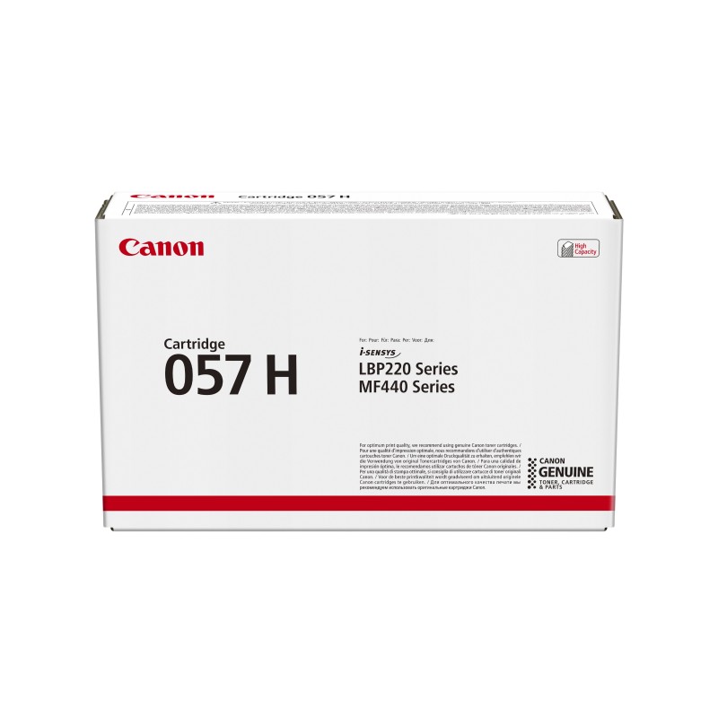 Canon i-SENSYS 057H toner cartridge 1 pc(s) Original Black