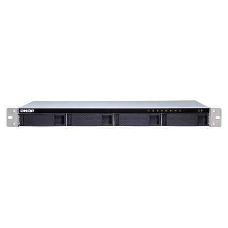 QNAP TS-431XeU NAS Rack (1U) Collegamento ethernet LAN Nero, Acciaio inossidabile Alpine AL-314