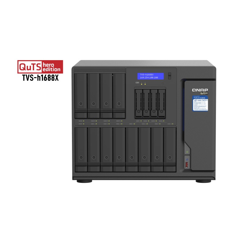 TVS-H1688X - NAS-Server - 16 Schachte - SATA 6Gb/s