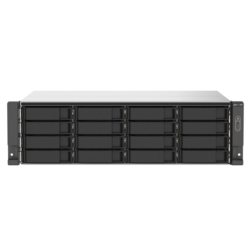 QNAP TS-1673AU-RP-16G NAS/storage server Rack (3U) Ethernet LAN Black, Gray V1500B