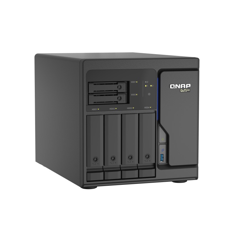 TS-H686-D1602-8G - NAS-Server - 6 Schachte