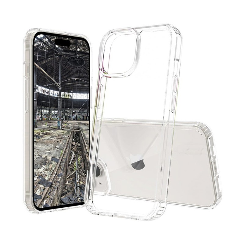 JT Berlin BackCase Pankow Clear Apple iPhone 15 Plus transparant