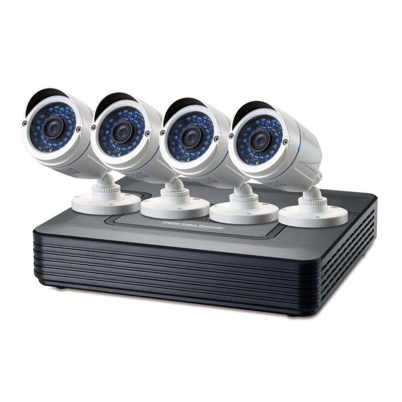 DSK-4001 - DVR + Kamera(s) - verkabelt (LAN)